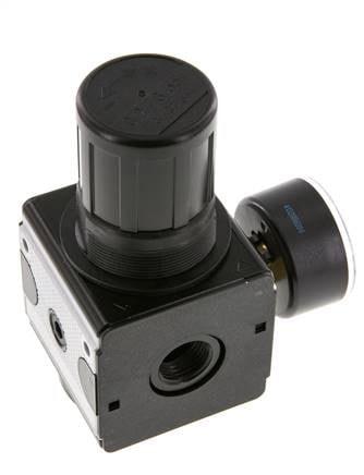 Regulador de presión de precisión G1/2'' 8700l/min 0.2-6.0bar/3-87psi de fundición de zinc Multifix 2