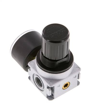 Regulador de presión G1/4'' 1450l/min 0,2-6,0bar/3-87psi Manómetro de 40 mm Multifix 0