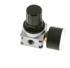 Regulador de presión G1/4'' 1450l/min 0,1-1,0bar/1-14psi Manómetro de 40 mm Multifix 0