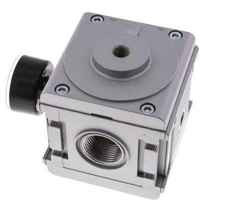 Regulador de presión pilotado G1'' 17500l/min 0.5-16.0bar/7-232psi Aluminio Multifix 5