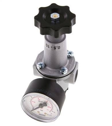 Regulador de presión G3/8'' 1000l/min 0,2-6,0bar/3-87psi Estándar 1