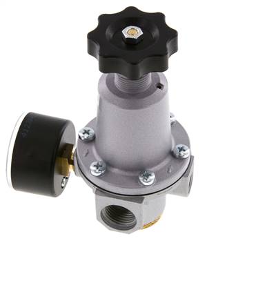 Regulador de presión G1/2'' 2100l/min 0.2-6.0bar/3-87psi de fundición de zinc Estándar 2