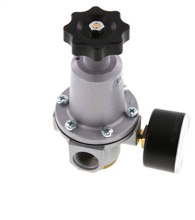 Regulador de presión G1/2'' 2100l/min 0.5-16.0bar/7-232psi de fundición de zinc Estándar 2