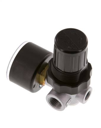 Regulador de presión G1/4'' 450l/min 0.5-10.0bar/7-145psi de fundición de zinc estándar 0