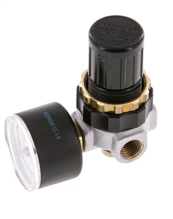 Regulador de presión G1/4'' 330l/min 0.5-3.0bar/7-44psi de fundición de zinc estándar 0