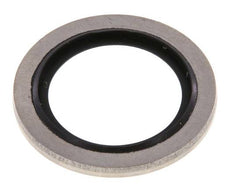 G 1/2" Acero inoxidable/FKM Sello hidráulico 21.5x28.6x2 mm
