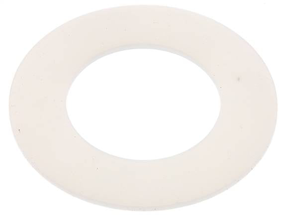 Junta de brida de silicona DN 50 hasta PN 40 con certificación FDA CFR-21