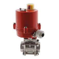 Válvula De Bola Electrica De 2 Vías G1/4'' Acero Inoxidable 230V CA