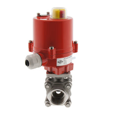 Válvula De Bola Electrica De 2 Vías G1/4'' Acero Inoxidable 230V CA