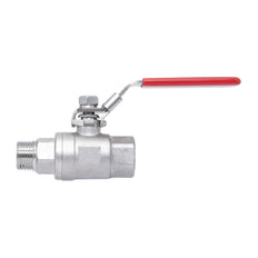 R/Rp 1/4'' 2 piezas de 2 vías válvula de bola de acero inoxidable 69 bar RTFE - TamesonPRO 1112-014