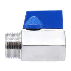 G 1'' M/F Válvula De Bola Mini De Acero Inoxidable 69 Bar PTFE - TamesonPRO 1113-100-MF