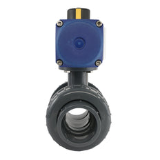 Válvula de bola neumática de PVC de 2 vías y 32 mm, abierta por resorte - VDL