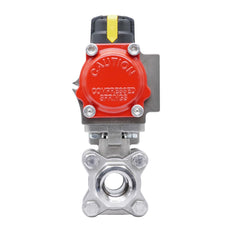 Válvula De Bola Neumática G1/2'' Acero Inoxidable Apertura Por Resorte