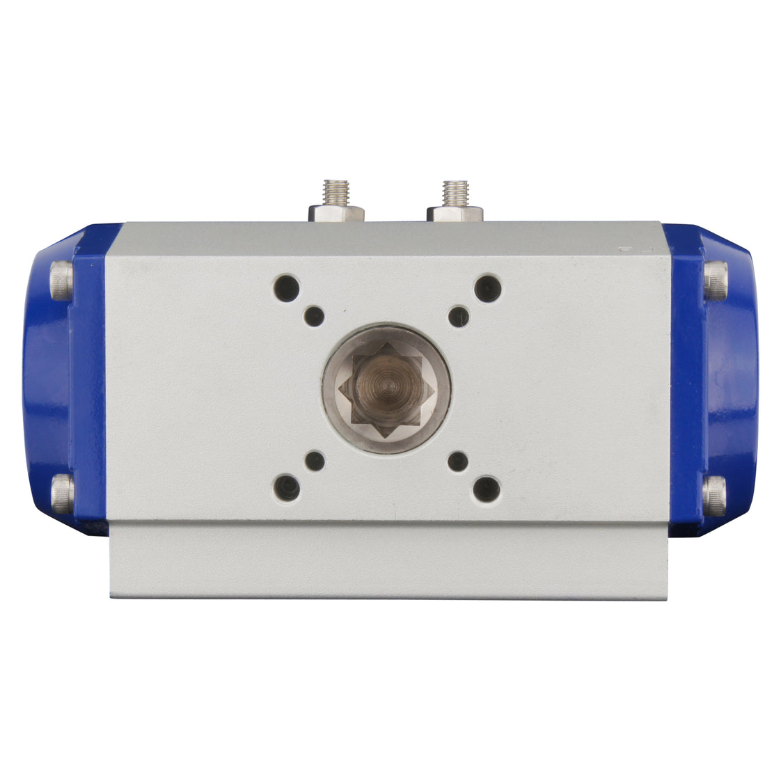 G2-1/2'' Válvula De Bola Pneumática De Puerto En T De Acero Inoxidable De Doble Efecto - BL3SA