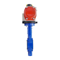 Válvula Mariposa Neumática DN65 (2-1/2 Pulgada) Lug Fundición De Hierro GGG 40 EPDM Apertura Por Resorte