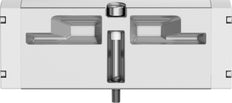 Festo 5/2 Válvula Neumática Monostable Tamaño 26mm ISO 15407-1 1100l/min - 546717