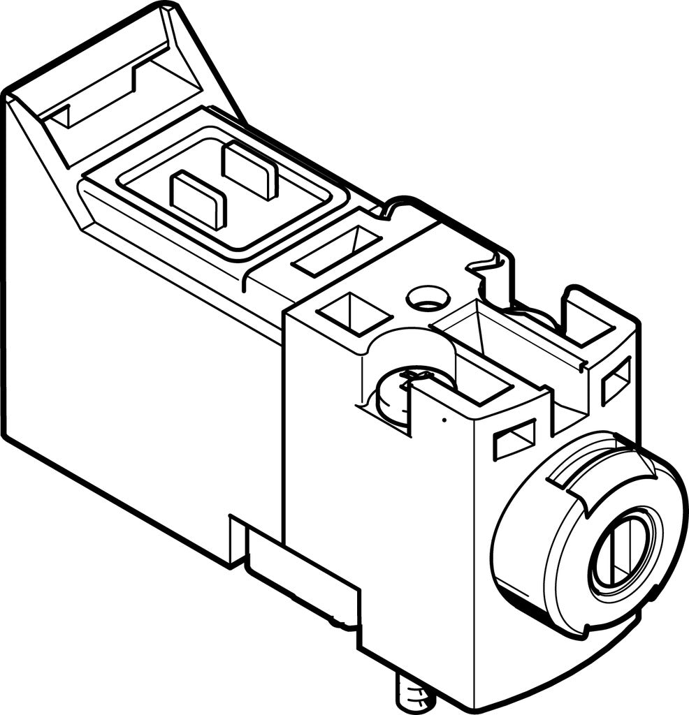 Festo 3/2 NC Monostable Válvula Solenoide De Aire Montaje En Placa Base 10l/min 1.5 - 8bar/22 - 116psi - 8025223