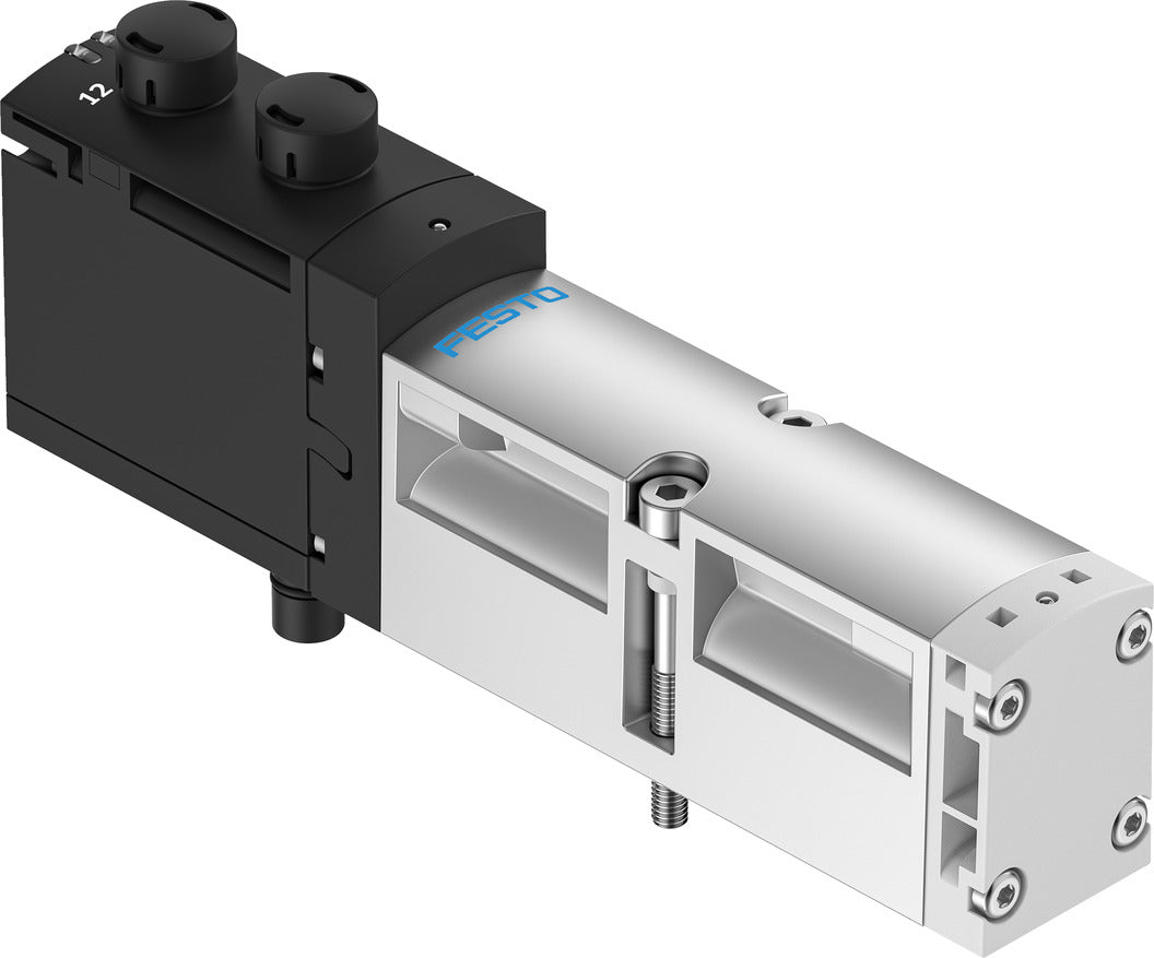 Festo 2x2/2 NC Monostable Válvula Solenoide Tamaño 26mm ISO 15407-2 1000l/min - 8033056
