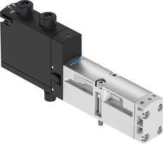Festo 2x3/2 NC Monostable Válvula Solenoide Tamaño 18mm ISO 15407-2 400l/min - 8033463