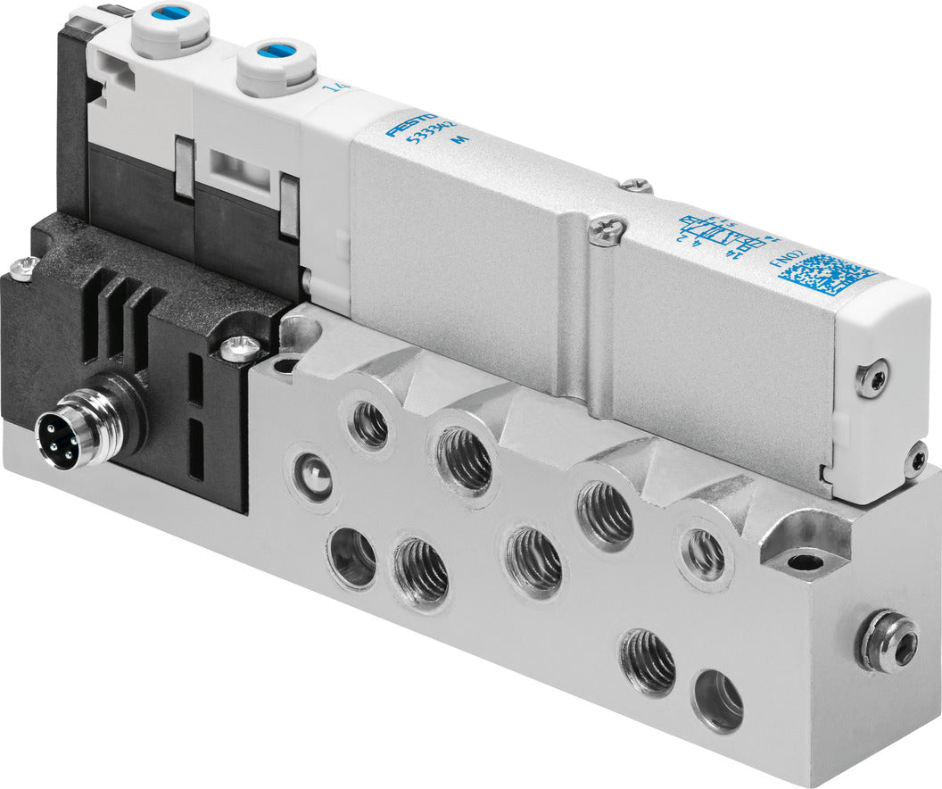 Festo 2x3/2 NO/NC Monostable Válvula Solenoide De Aire G1/8 550l/min - 8023551