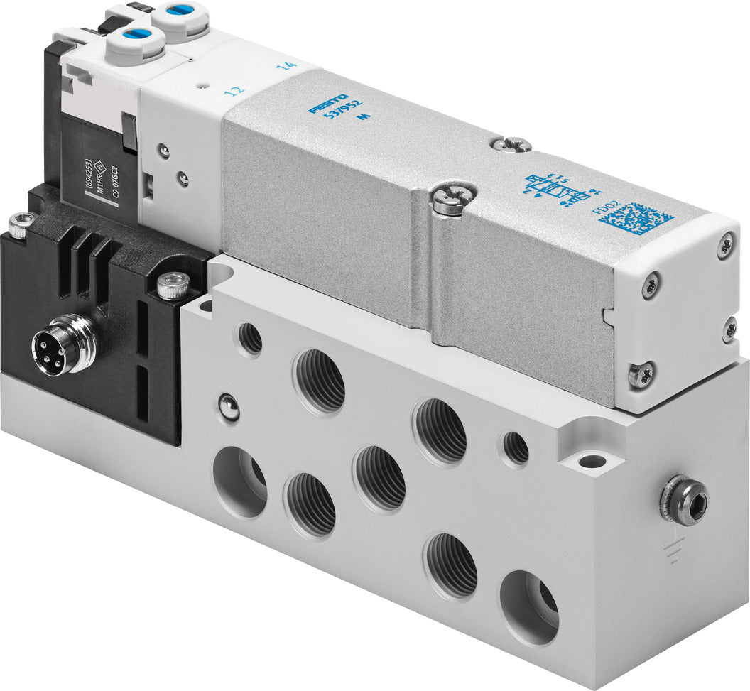 Festo 5/3 Válvula Solenoide De Aire A Presión G1/8 510L/Min - 537974