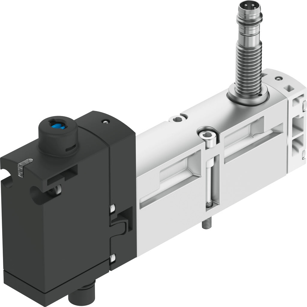 Festo 5/2 Monostable Válvula Solenoide Tamaño 18mm ISO 15407-2 550l/min - 8033459