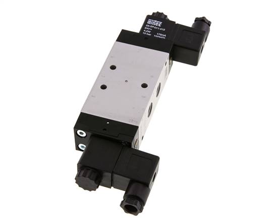 válvula solenoide de centro de presión 5/3 G1/4'' 115V AC 3-10bar/42-140psi Airtec