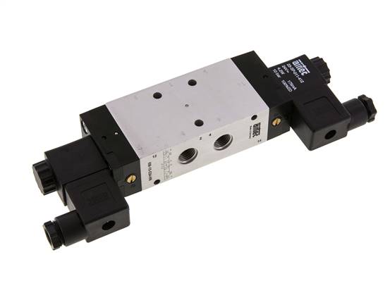 válvula solenoide de centro de presión 5/3 G1/4'' 115V AC 3-10bar/42-140psi Airtec