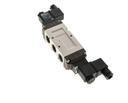 válvula solenoide biestable 5/2 G1/2'' 12V DC 1.5-10bar/21.0-140psi YPC