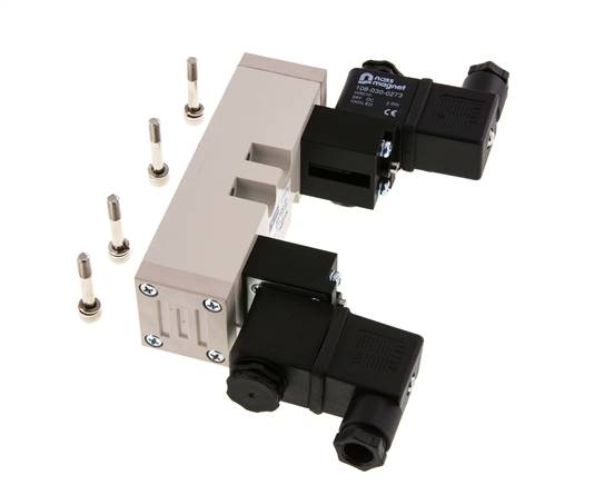 5/2 ISO 5599-1 Electroválvula biestable 12V DC 1.5-10bar/21.0-140psi YPC
