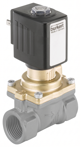 Válvula Solenoide NC Latón FKM Antigolpe De Ariete Sin Cuerpo 6281 238999