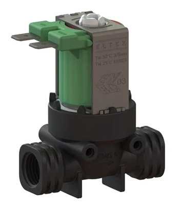 Válvula Solenoide G1/4'' NC Poliamida EPDM 0.2-10bar/3-145psi 230VAC Agua Potable