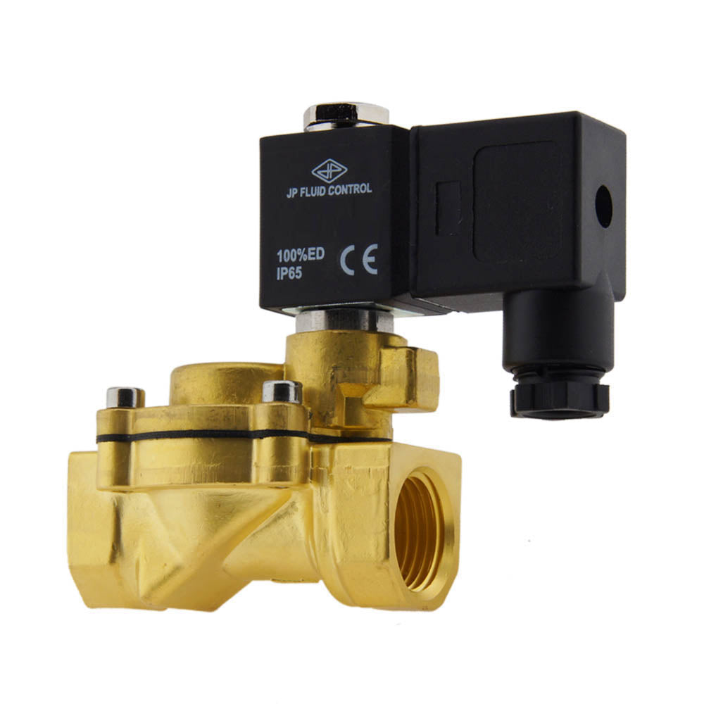 Electroválvula CM-IA 1/2'' compacta de latón EPDM 0,5-12bar 12V DC