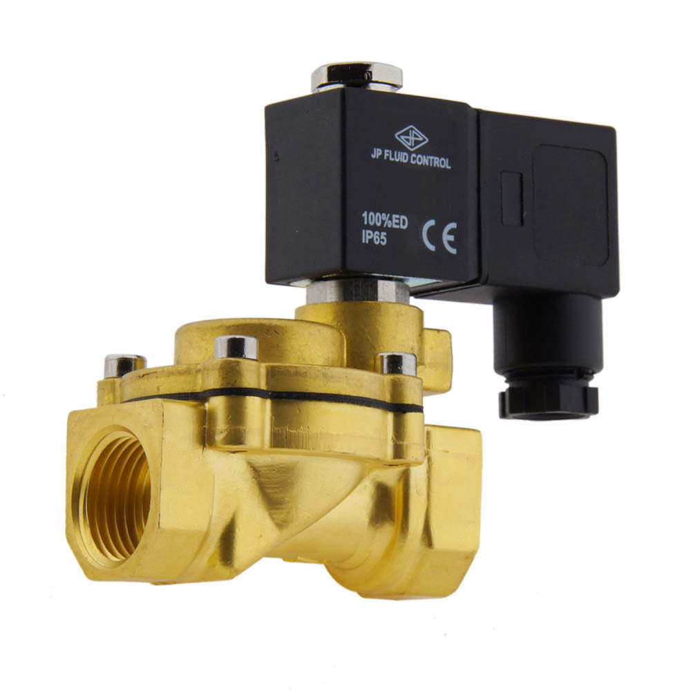 Electroválvula CM-IA 1/2'' compacta de latón EPDM 0,5-12bar 12V DC