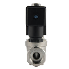 Electroválvula ST-SA 1/2'' NPT acero inoxidable EPDM 0-10bar 24V DC