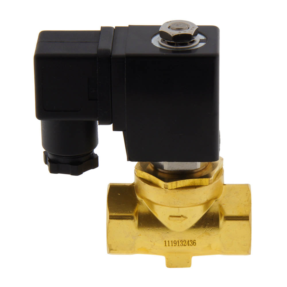 Electroválvula ST-SA 1/2'' NPT latón FKM 0-10bar 24V DC