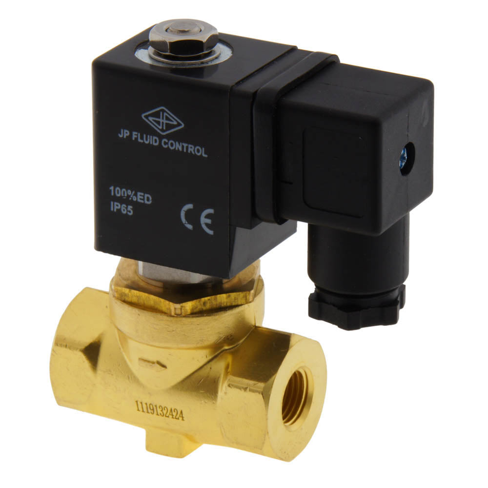 Electroválvula ST-SA 1/4'' NPT latón FKM 0-16bar 120V AC