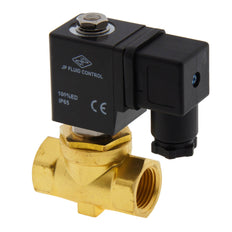 Electroválvula ST-SA 1/2'' NPT latón FKM 0-10bar 12V DC