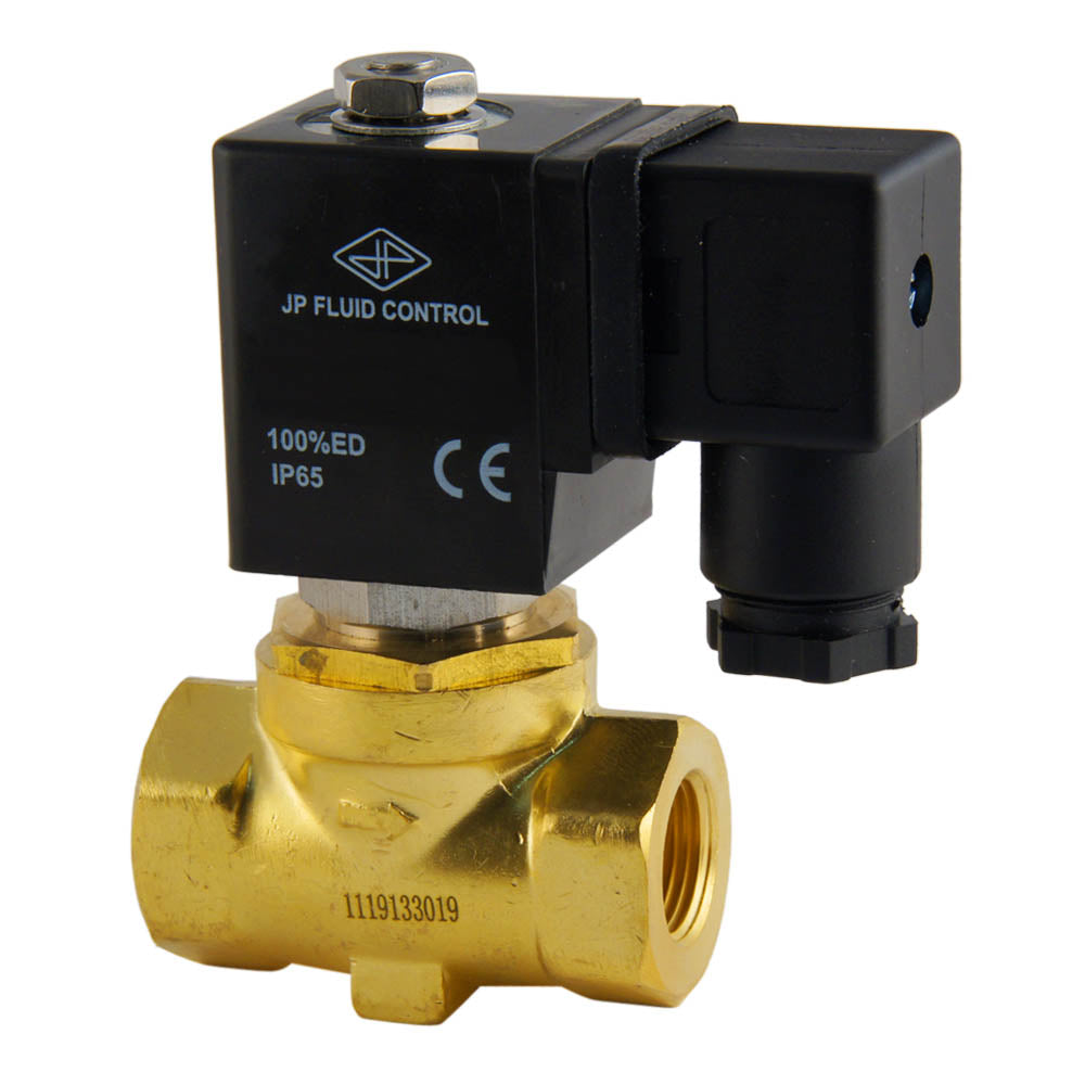 Electroválvula ST-SA 3/8'' NPT latón FKM 0-16bar 230V AC