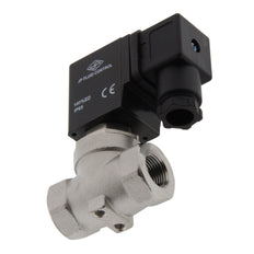 Electroválvula ST-SA 3/8'' NPT acero inoxidable FKM 0-16bar 24V AC