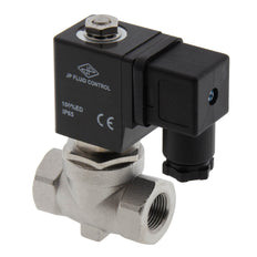 Electroválvula ST-SA 3/8'' NPT acero inoxidable FKM 0-16bar 24V AC