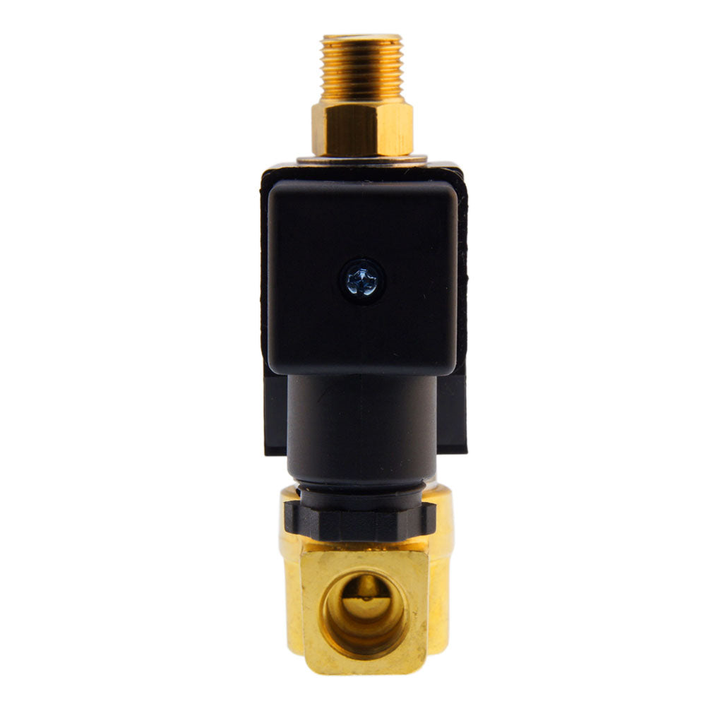 Electroválvula TW-DC 1/4'' 3/2 vías DI latón FKM 0-7bar 24V AC