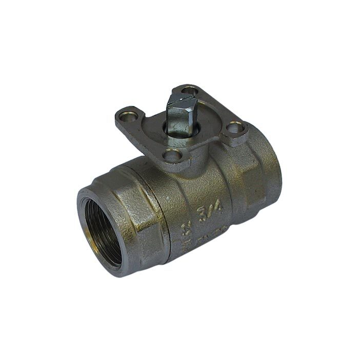 230 - G1-1/2'' Válvula de bola de 2 vías de paso total F/F ISO-Top