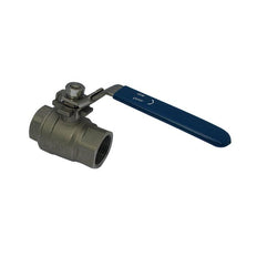 Válvula de Bola de 2 Vías 660 - G1'' de Paso Total de Acero Inoxidable F/F