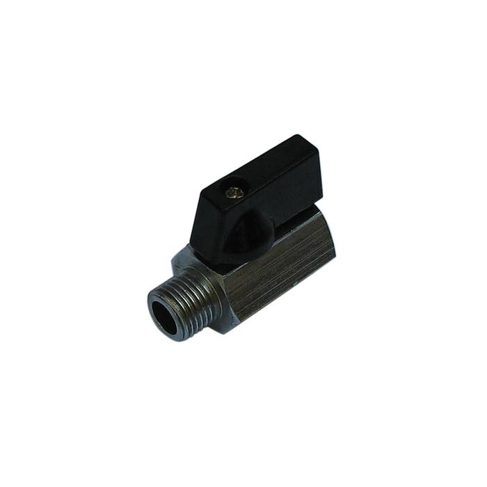 928 - Miniválvula de bola de 2 vías G1/4'' M/F