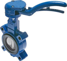 Válvula de mariposa DN250 (10 pulgadas) PN6 Lug GGG40-Acero inoxidable-EPDM