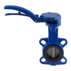 Válvula de mariposa wafer DN40 (1-1/2 pulgadas) PN16 Acero inoxidable-Acero inoxidable-NBR