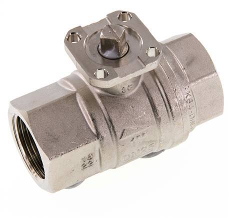 Válvula de bola de latón G1'' 2 vías ISO-Top PN40 - BL2BA