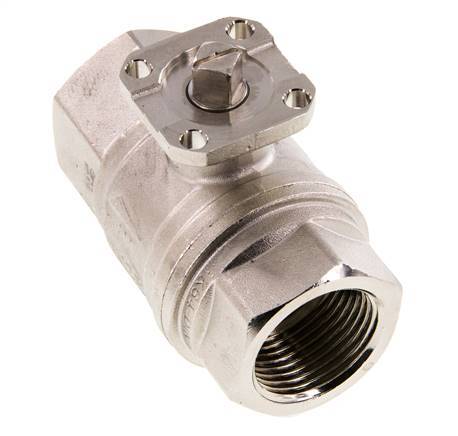 Válvula de bola de latón G1'' 2 vías ISO-Top PN40 - BL2BA