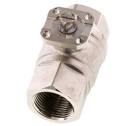 Válvula de bola de latón G1'' 2 vías ISO-Top PN40 - BL2BA
